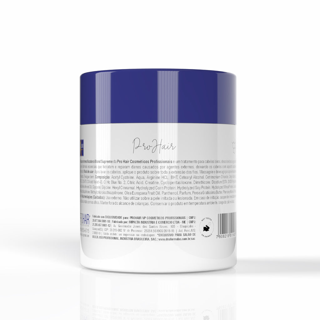 Máscara Matizadora Blond Supreme 500g - Prohair