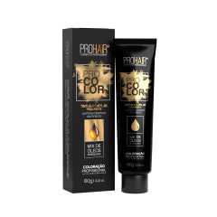 Coloração Profissional 60g Pro Color - 7.7 Louro Médio Marrom