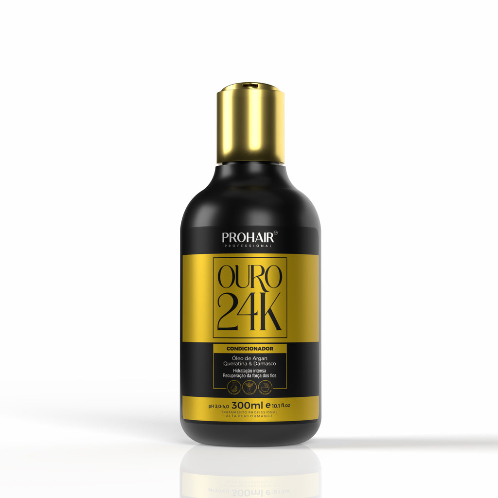 Condicionador de Hidratação Ouro 24k 300mL - Prohair