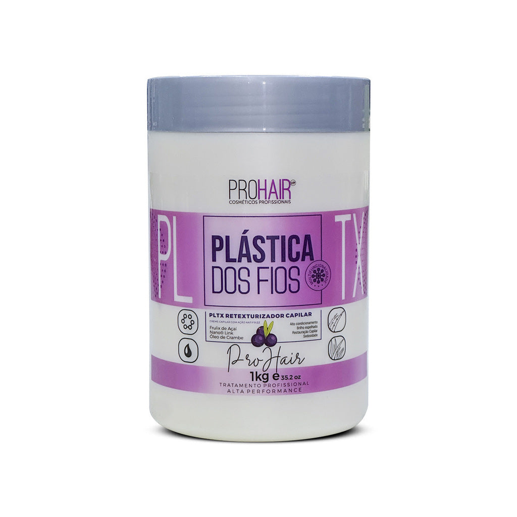PLTX ANTI-FRIZZ PÓS-PROGRESSIVA PLÁSTICA DOS FIOS 1KG