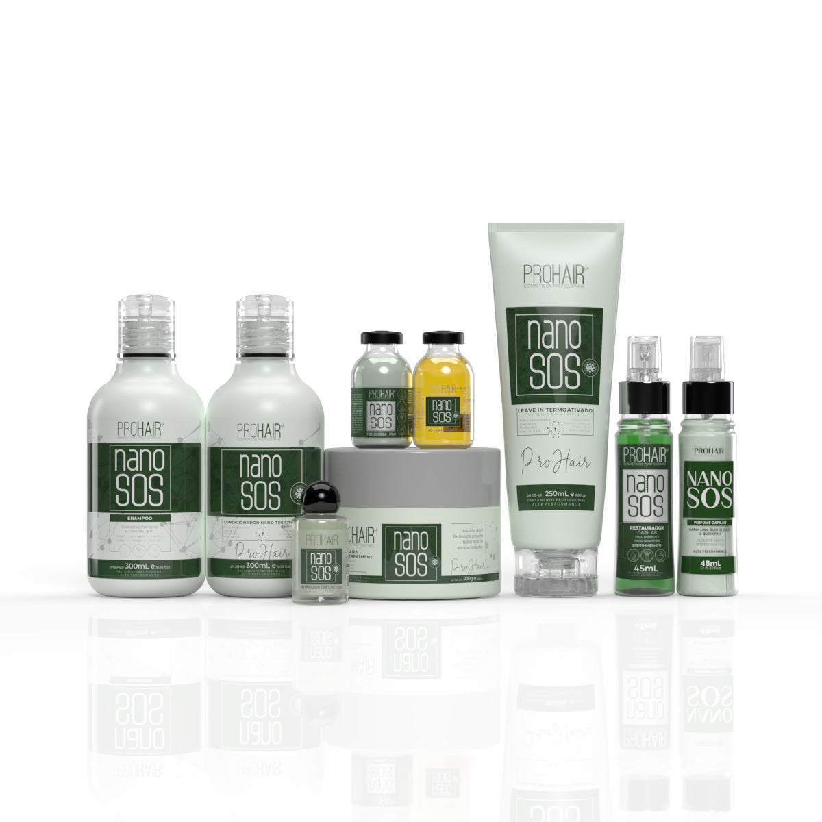 Kit Home Care de Reconstrução Nano S.O.S Completo - Prohair