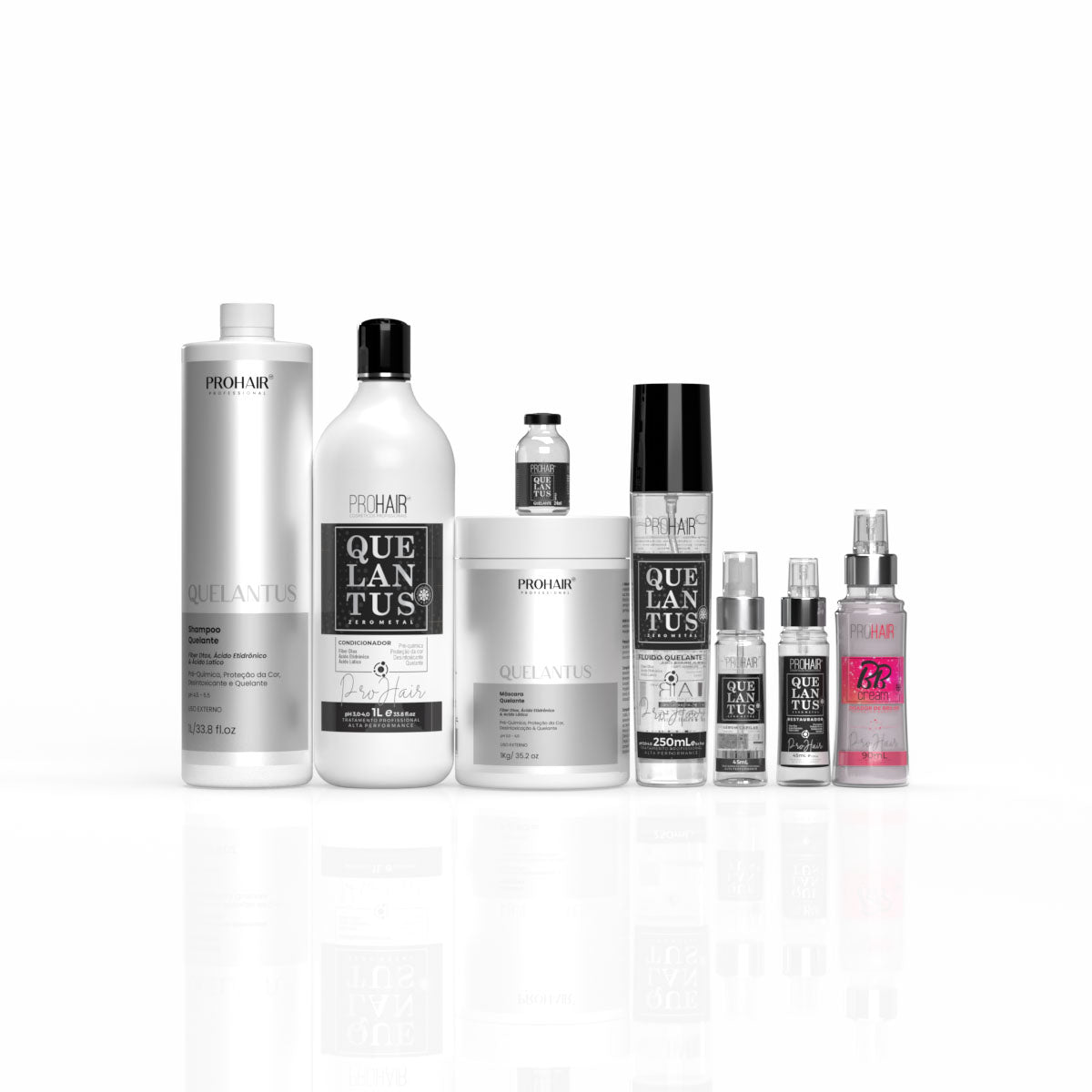 Kit Profissional Zero Metal Quelantus Completo - Prohair