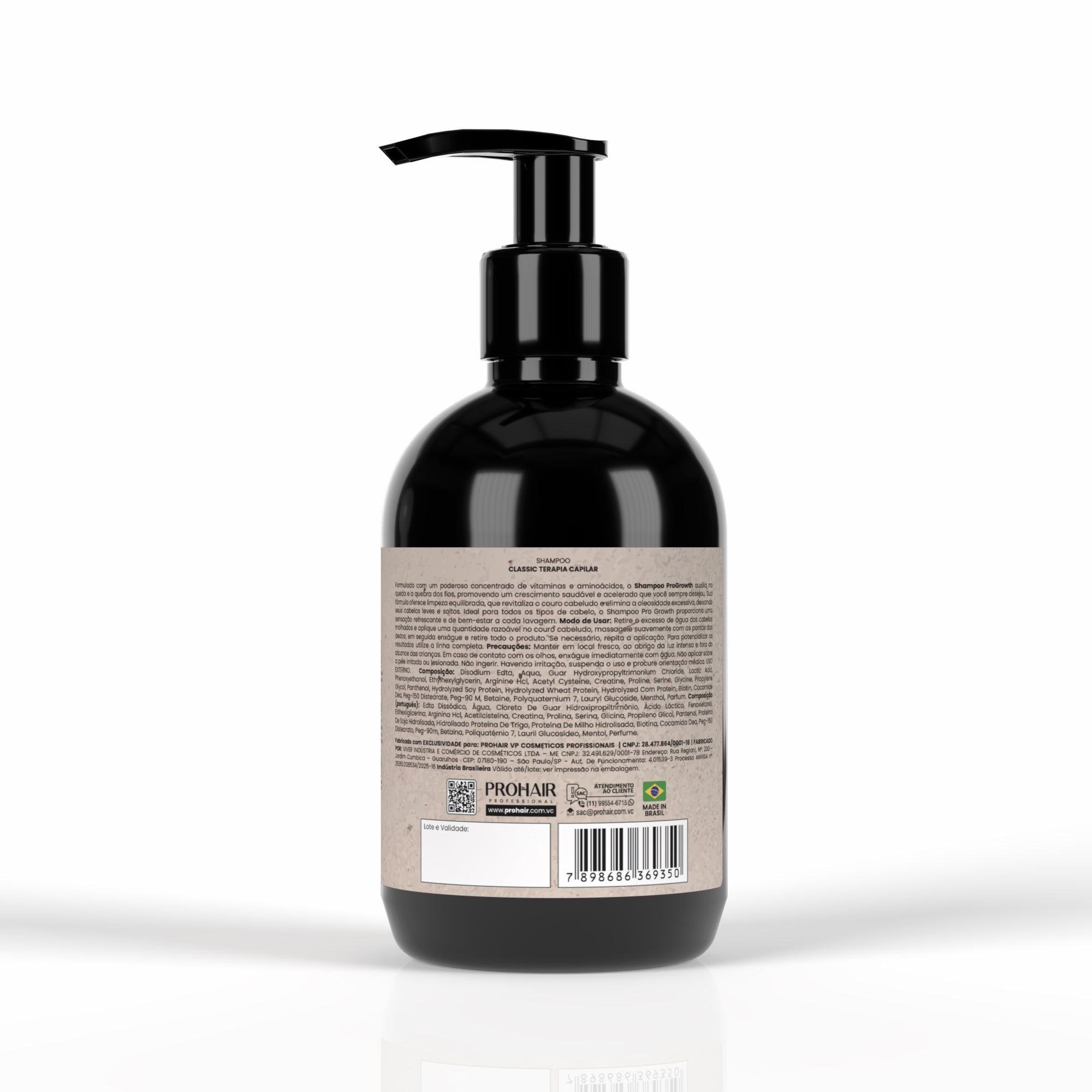 Shampoo para Crescimento Capilar ProGrowth Classic 250mL