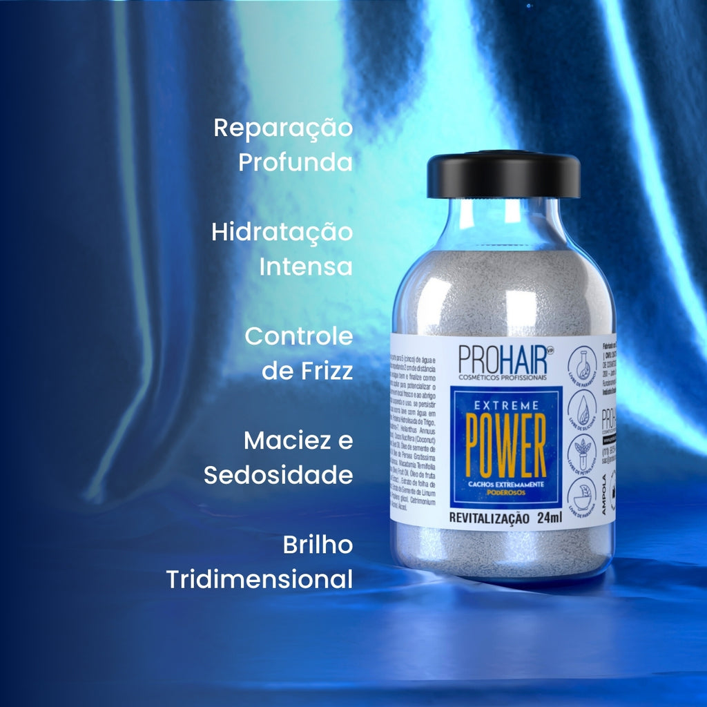Ampola Mágica Para Cachos Extreme Power 24mL - Prohair