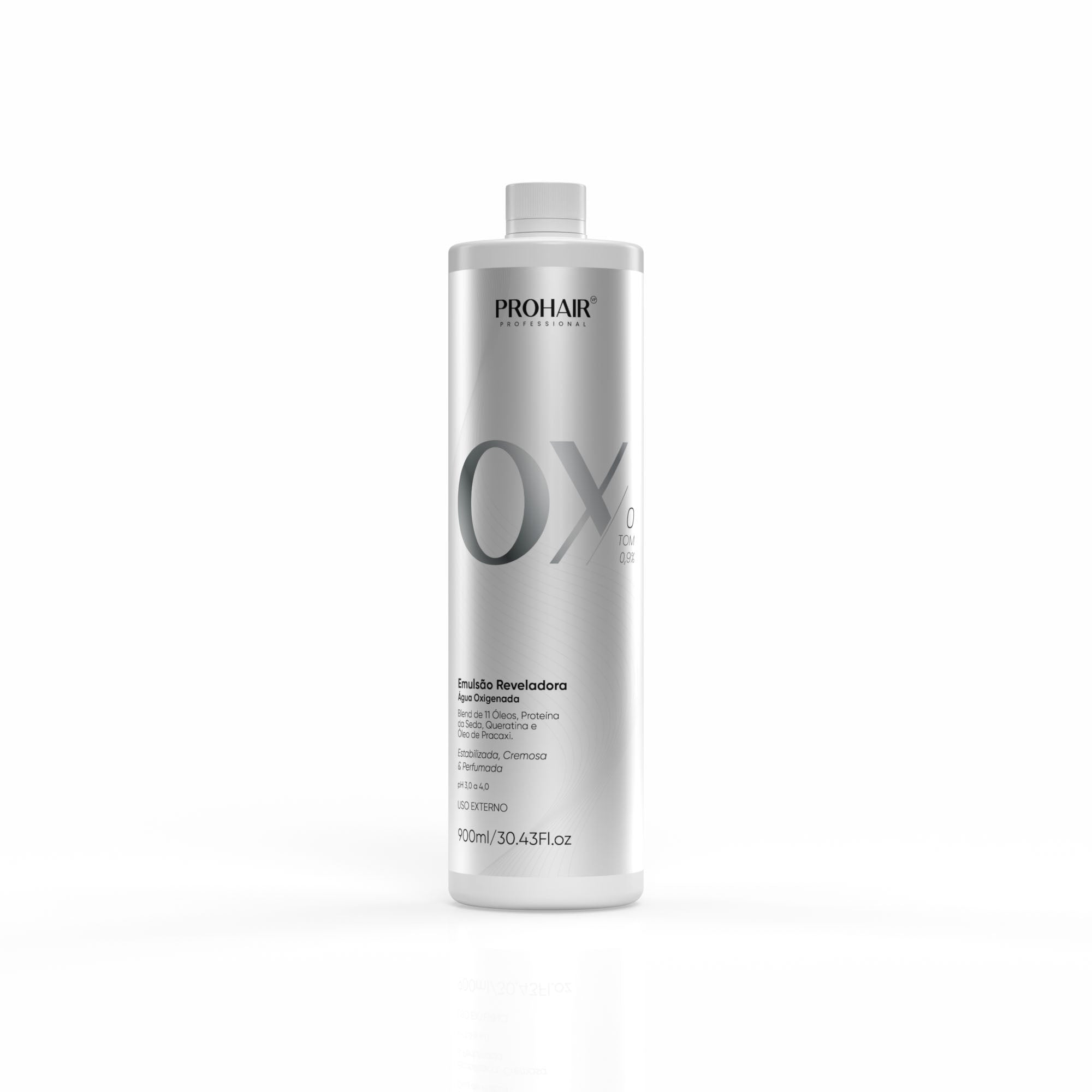 Água Oxigenada OX Zero Tom Volumes 900mL - Prohair