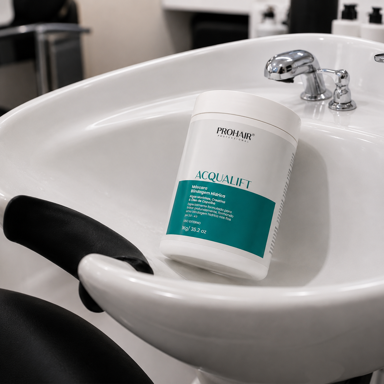 Máscara de Hidroreconstrução Acqualift 1kg - Prohair