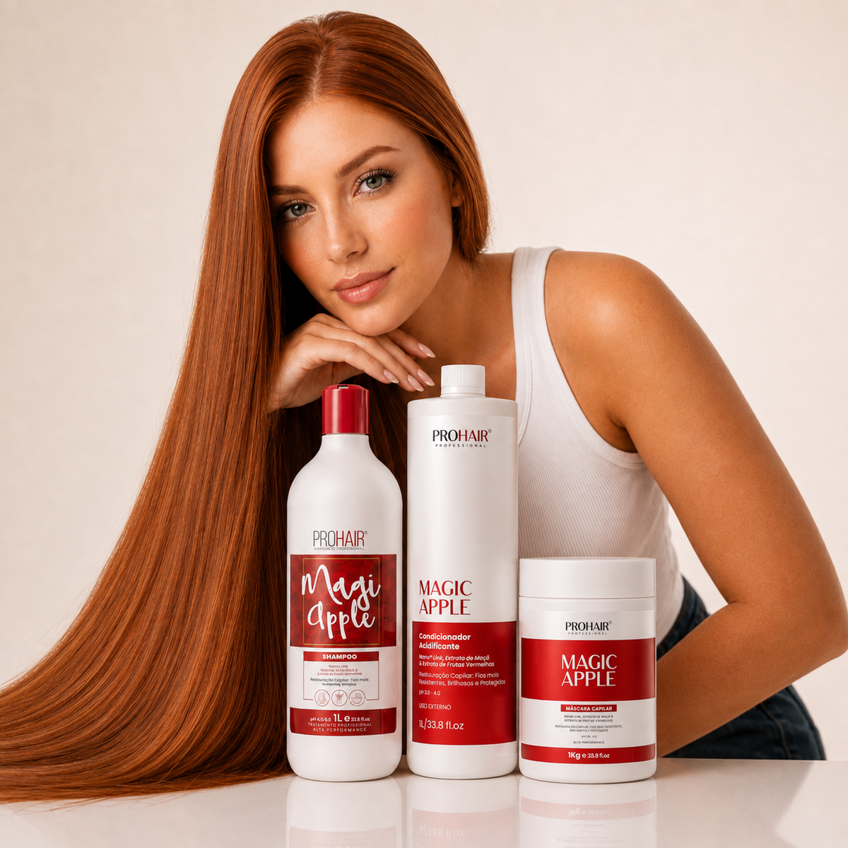 Kit Profissional Acidificante Magic Apple 3 itens - Prohair