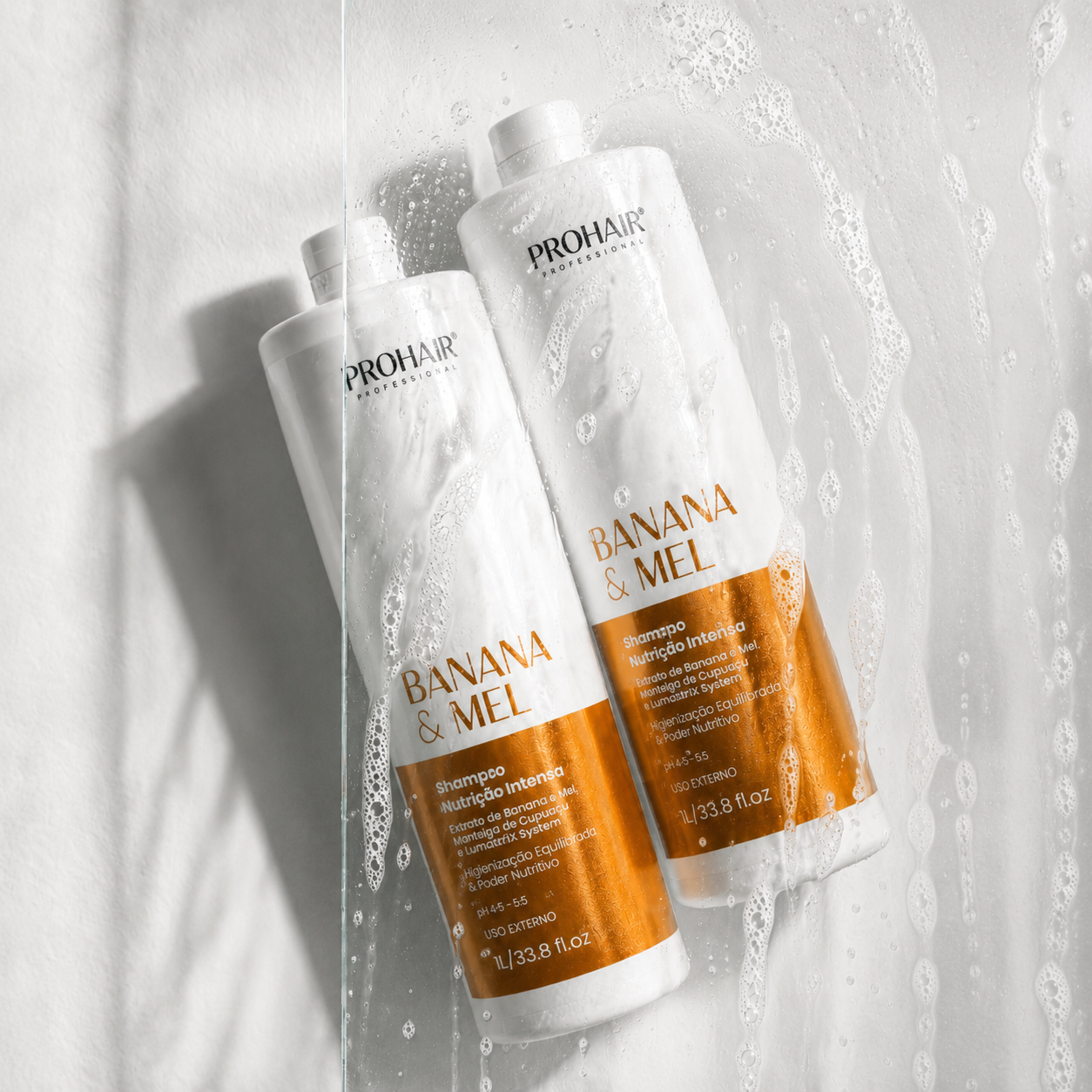 Shampoo de Nutrição Intensa Banana e Mel 1L - Prohair