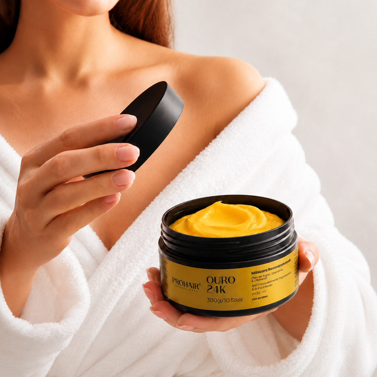 Máscara de Hidratação Ouro 24K 300g - Prohair