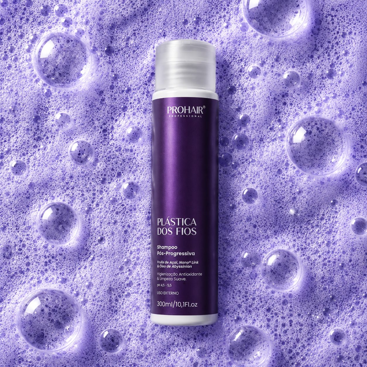 Shampoo Pós Progressiva Plástica dos Fios 300mL - Prohair