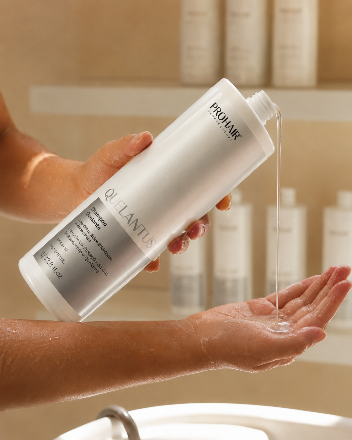 Shampoo Zero Metal Quelantus 1L - Prohair