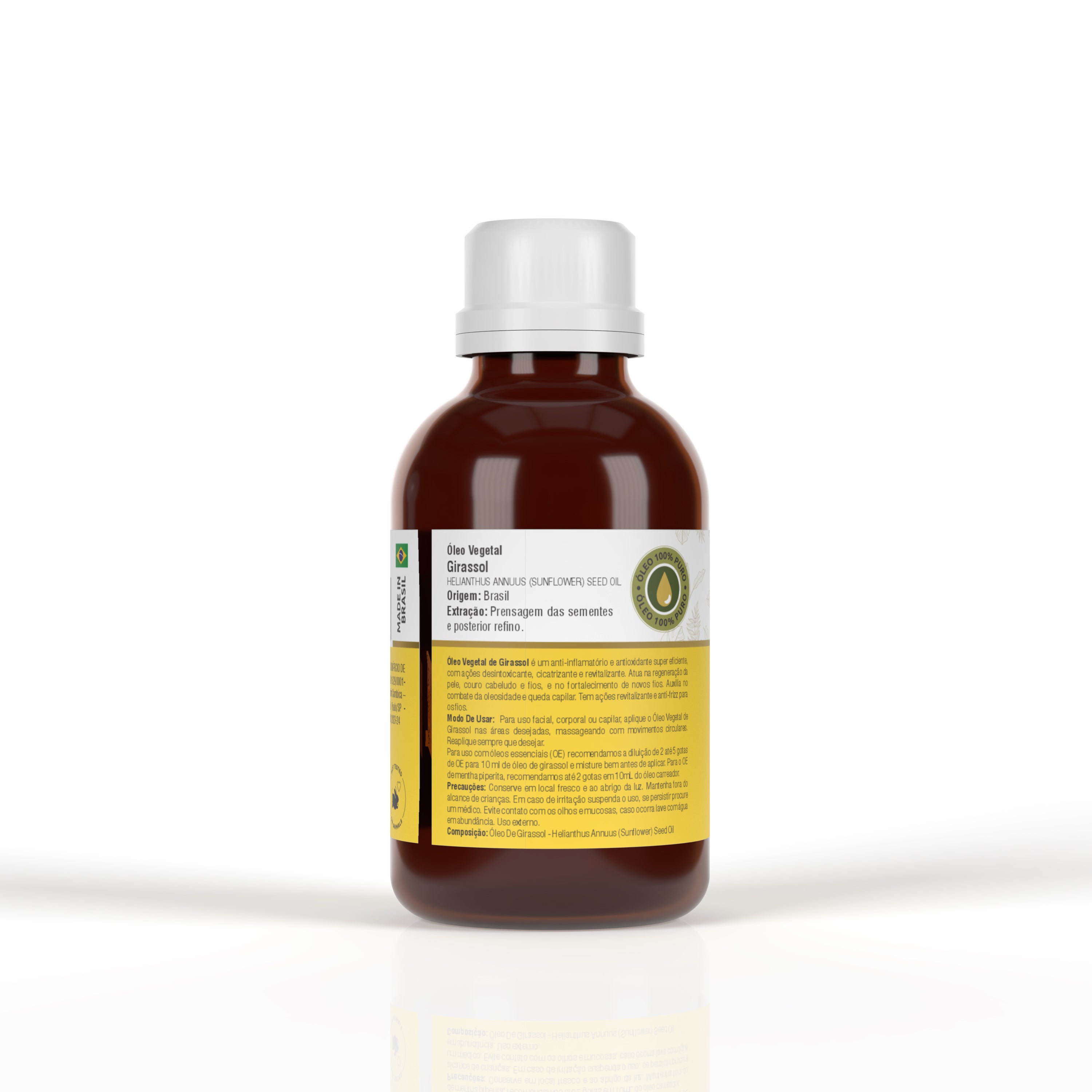 Óleo Vegetal de Girassol - 100ml ProHair