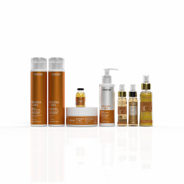 Kit Home Care de Nutrição Intensa Banana e Mel Completo - Prohair
