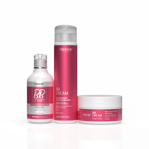 Kit Home Care BB Cream 3 Itens - Prohair