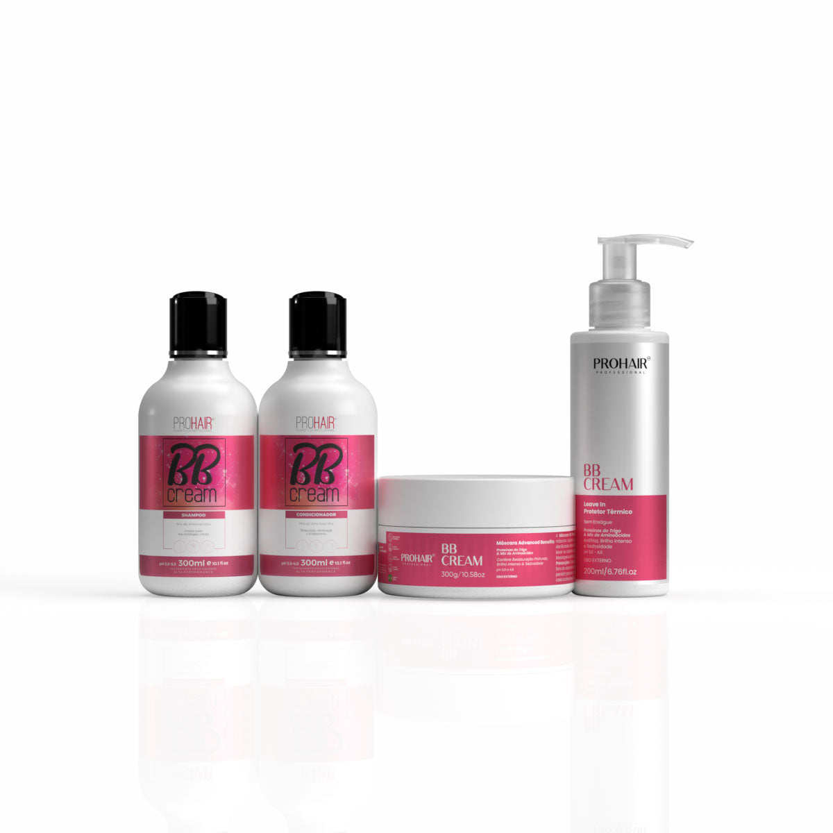 Kit Home Care BB Cream 4 Itens - Prohair