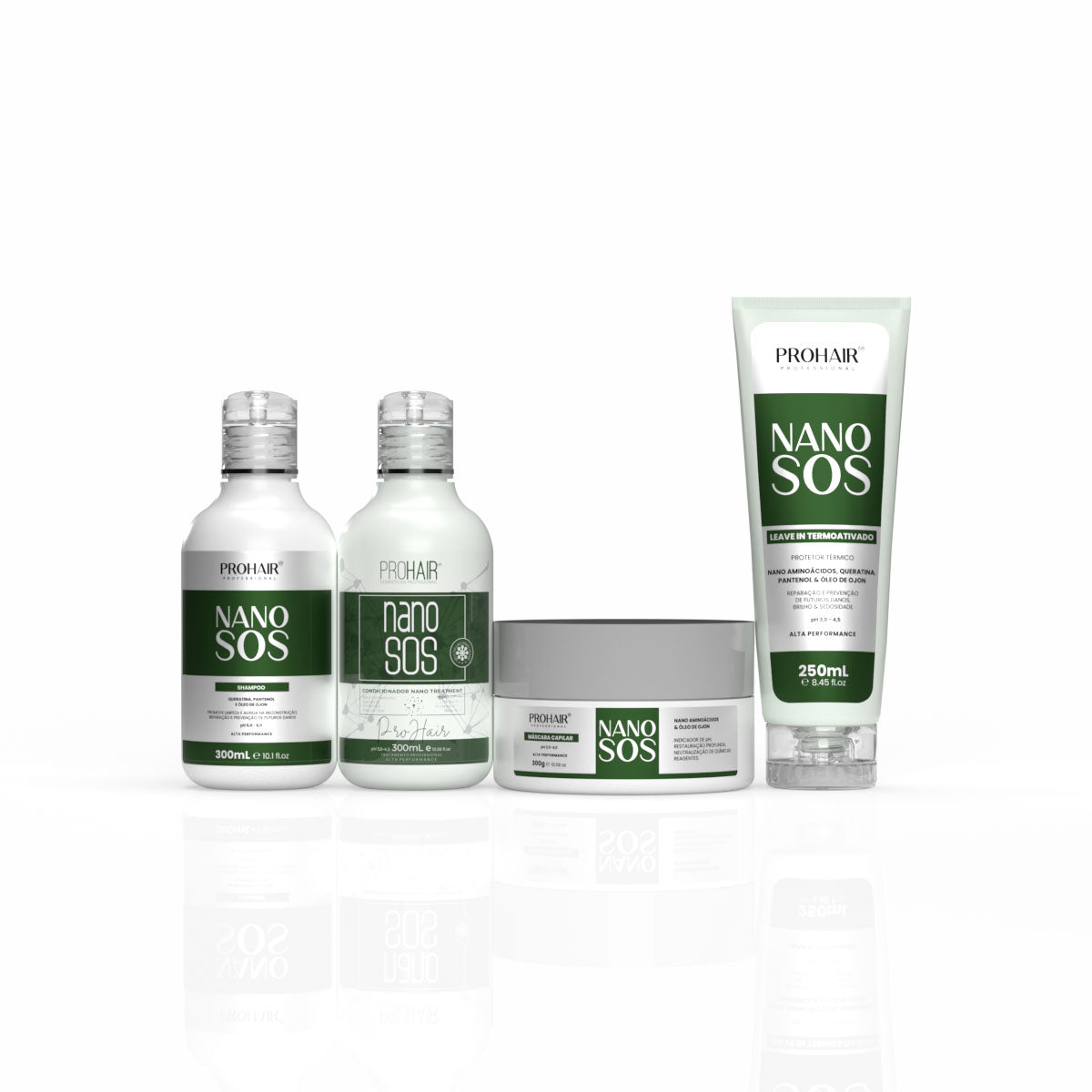 Kit Home Care de Reconstrução Nano S.O.S 4 Itens - Prohair