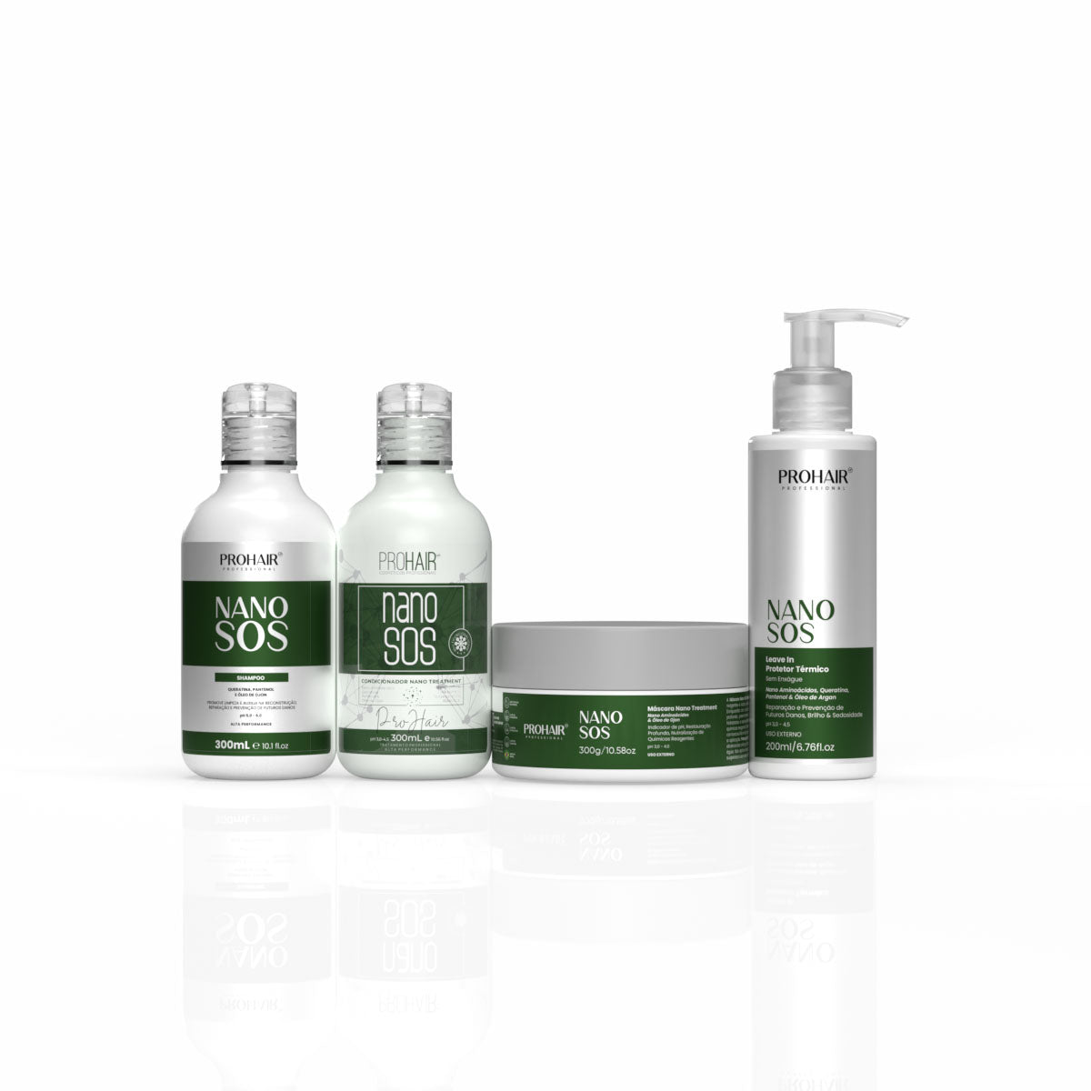 Kit Home Care de Reconstrução Nano S.O.S 4 Itens - Prohair