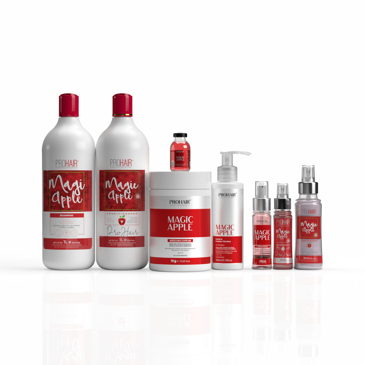 Kit Profissional Acidificante Magic Apple Completo - Prohair
