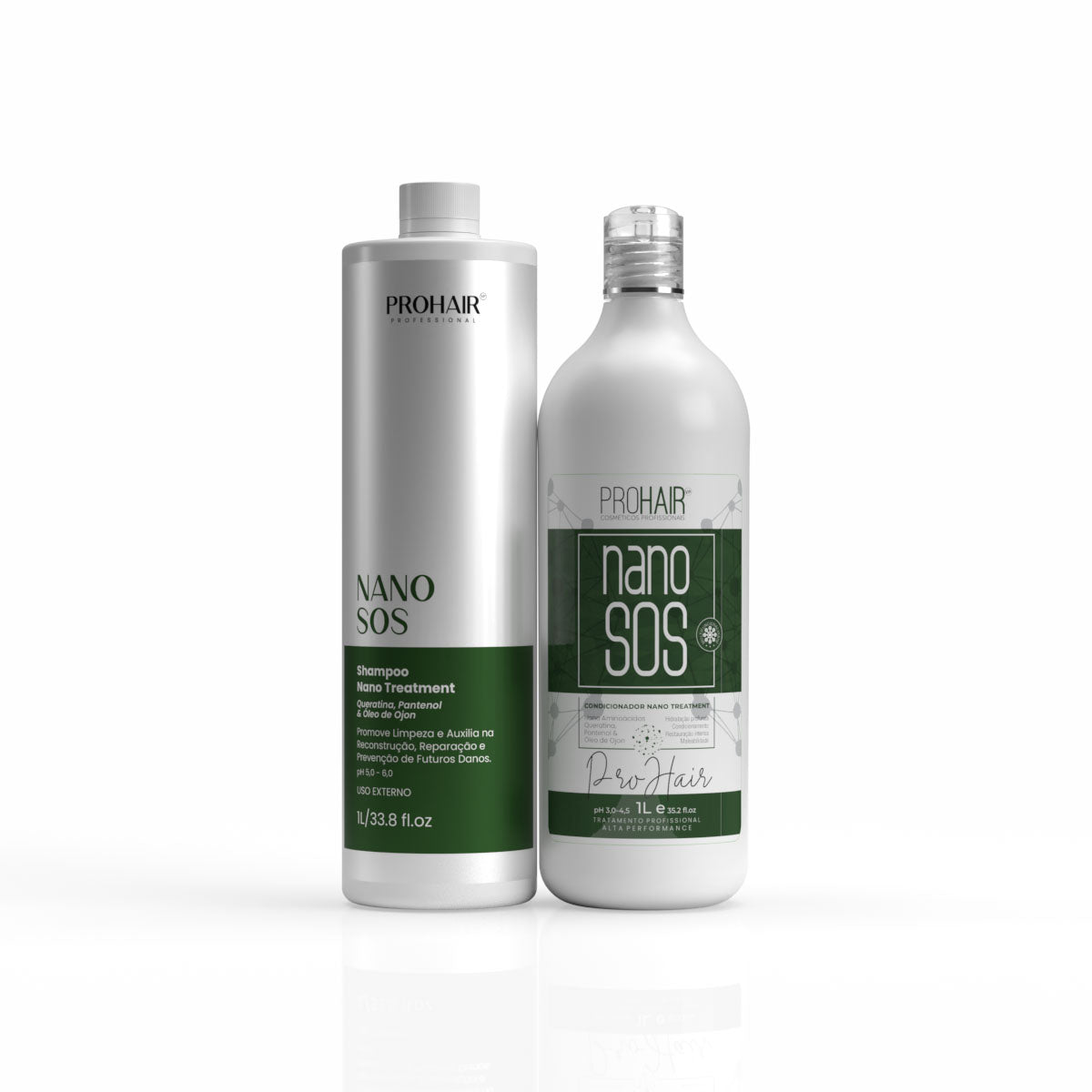 Kit Profissional de Reconstrução Nano S.O.S 2 Itens - Prohair