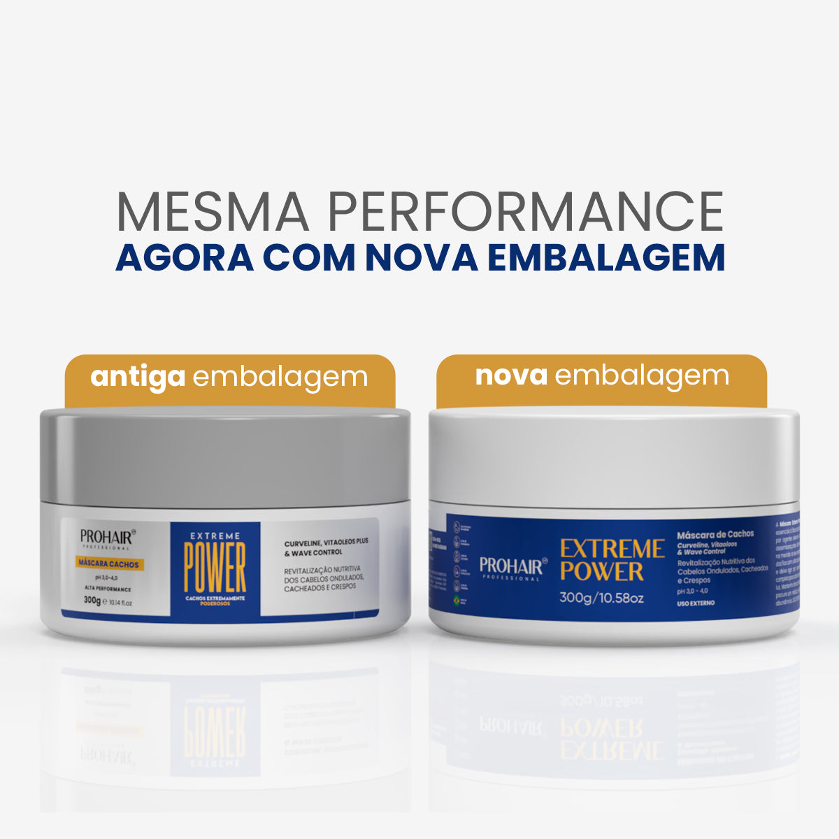 Máscara Para Cachos Extreme Power 300g - Prohair