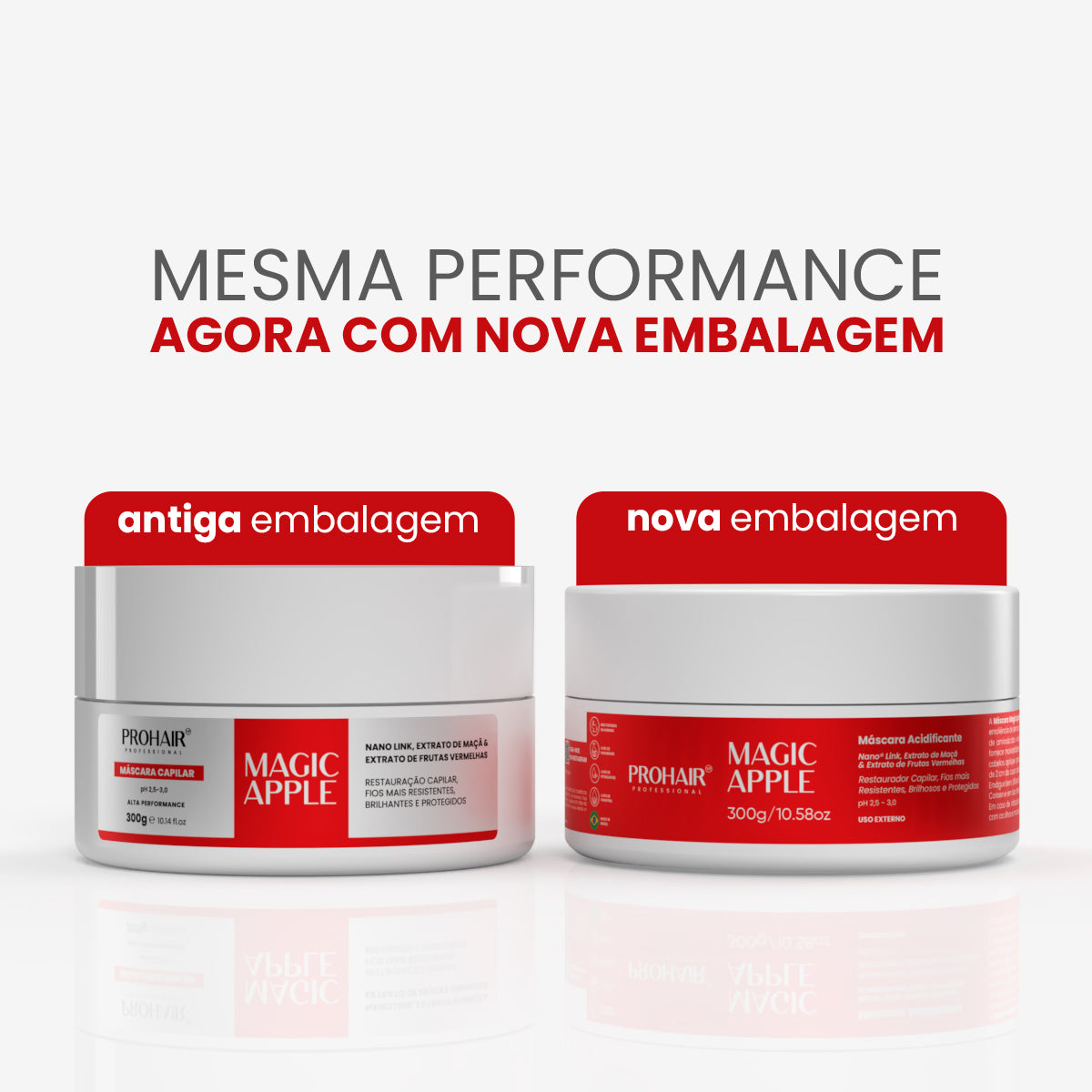Máscara Acidificante Magic Apple 300g - Prohair