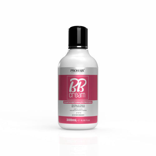 Shampoo de Reconstrução Profunda BB Cream 300mL - Prohair
