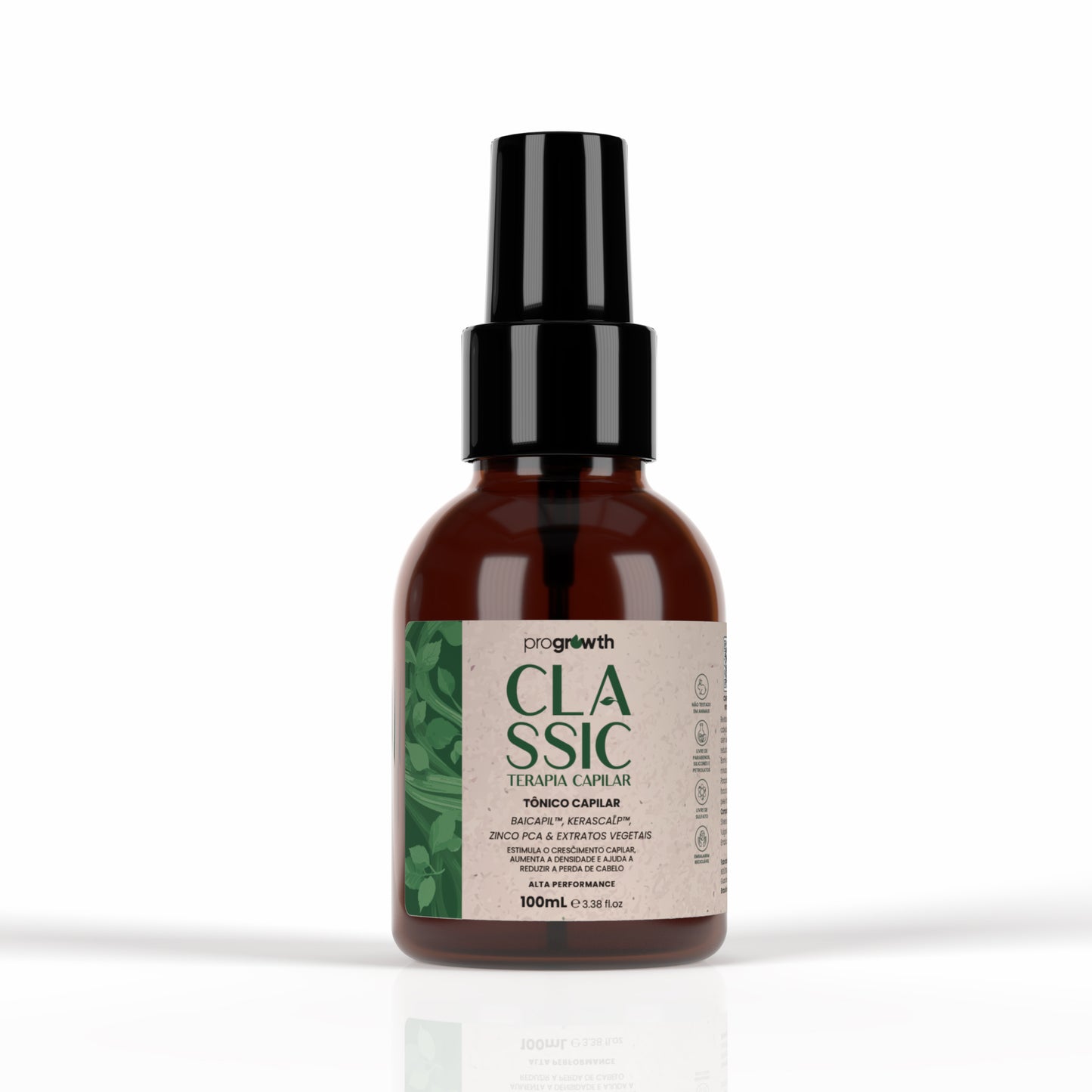 Tônico para Crescimento Capilar ProGrowth Classic 100mL