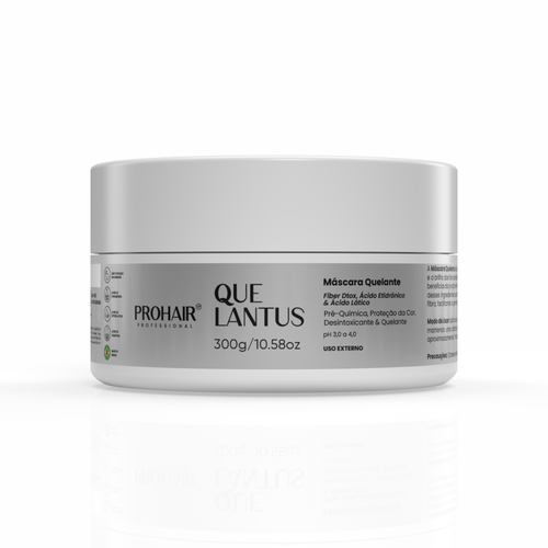 Máscara Zero Metal Quelantus 300g - Prohair