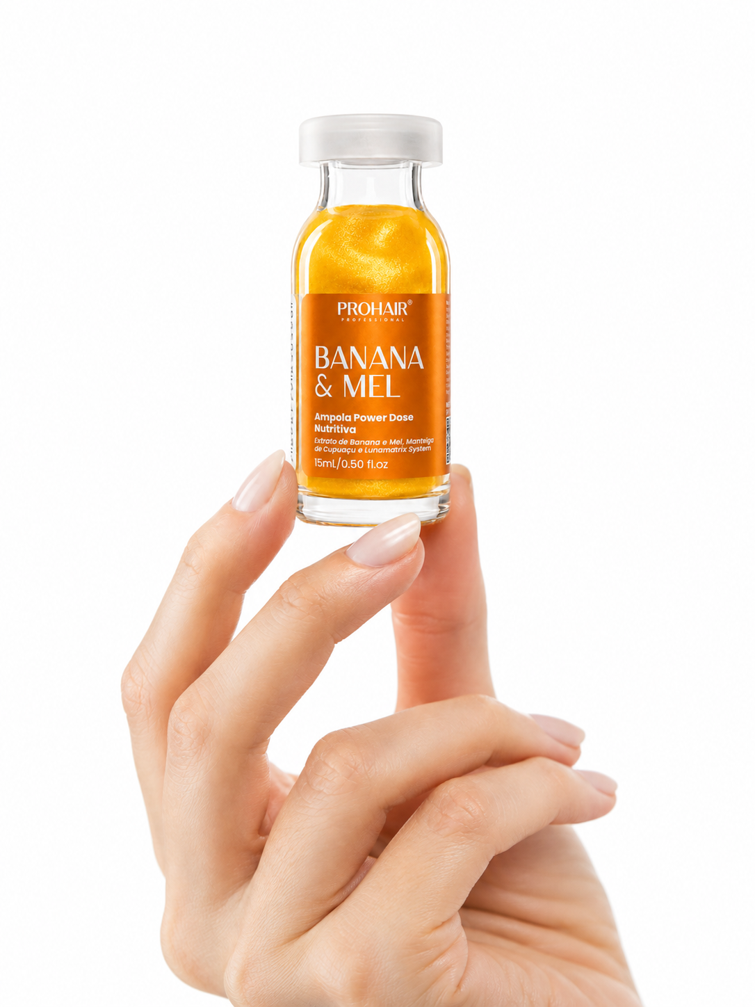 Ampola Capilar de Nutrição Intensa Banana e Mel 15mL - Prohair