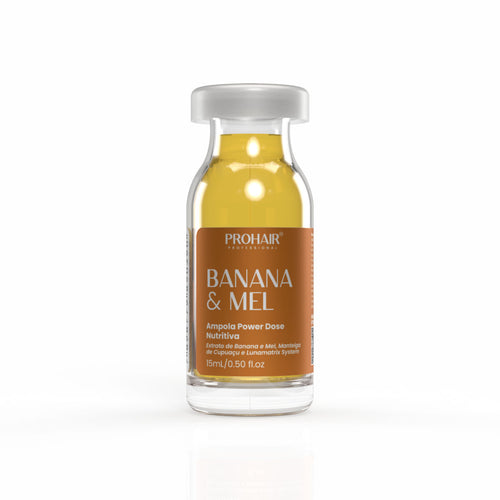 Ampola Capilar de Nutrição Intensa Banana e Mel 15mL - Prohair