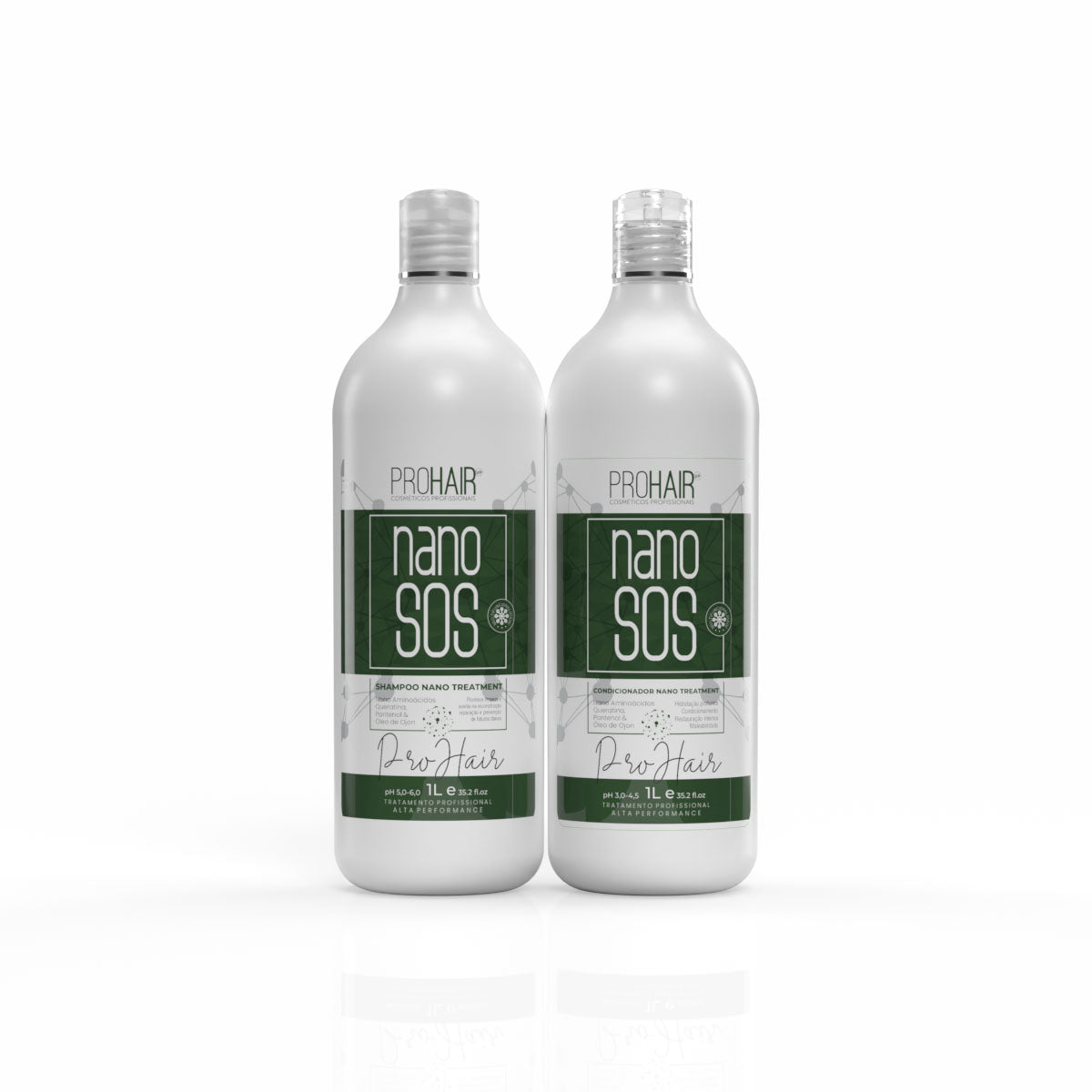 Kit Profissional de Reconstrução Nano S.O.S 2 Itens - Prohair