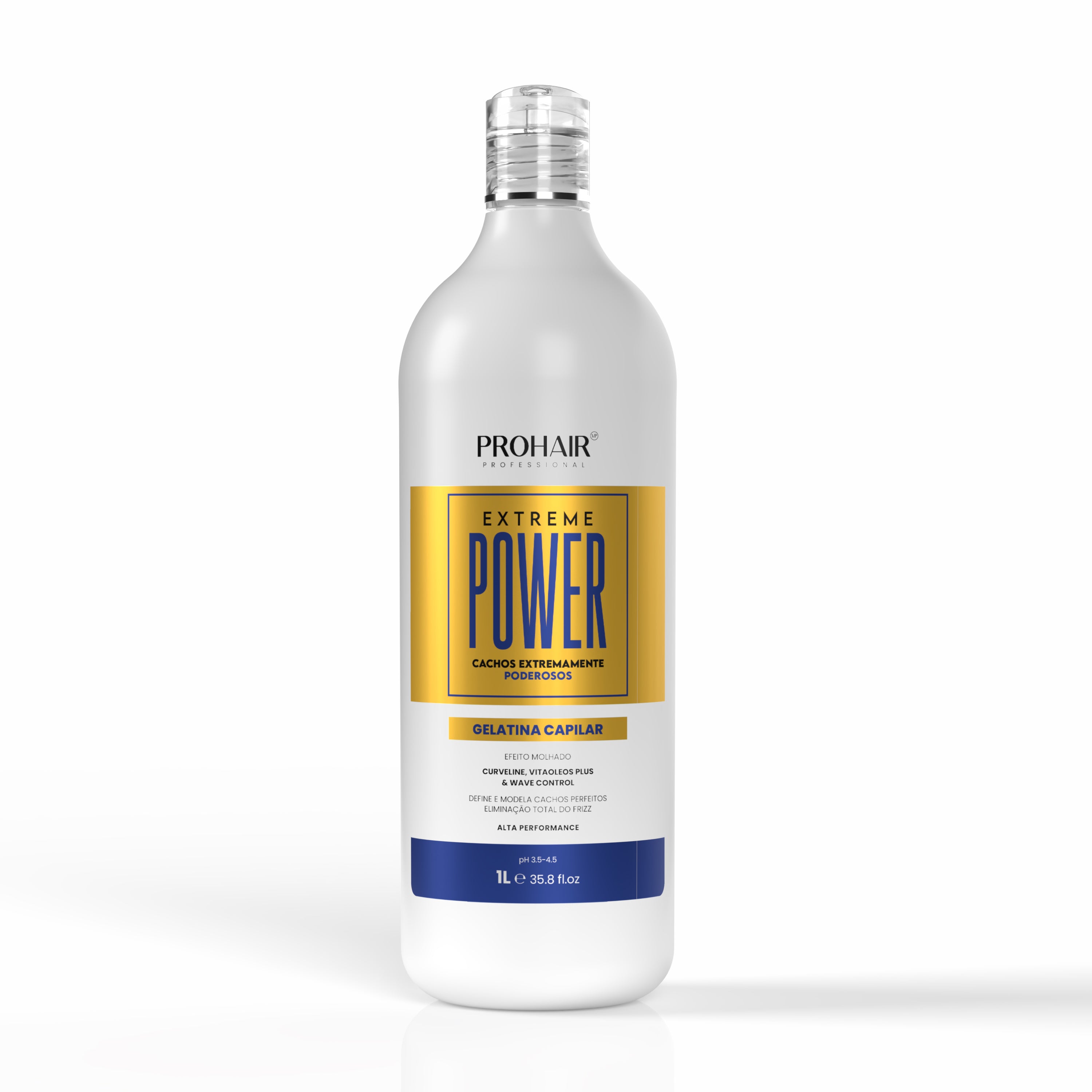 Gelatina Para Cachos Extreme Power 1L - Prohair