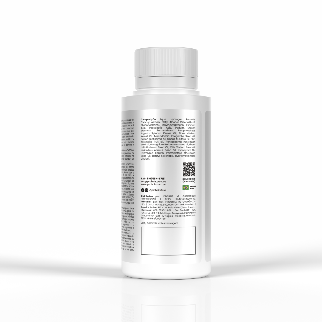 Água Oxigenada OX 30 Volumes 90mL - Prohair