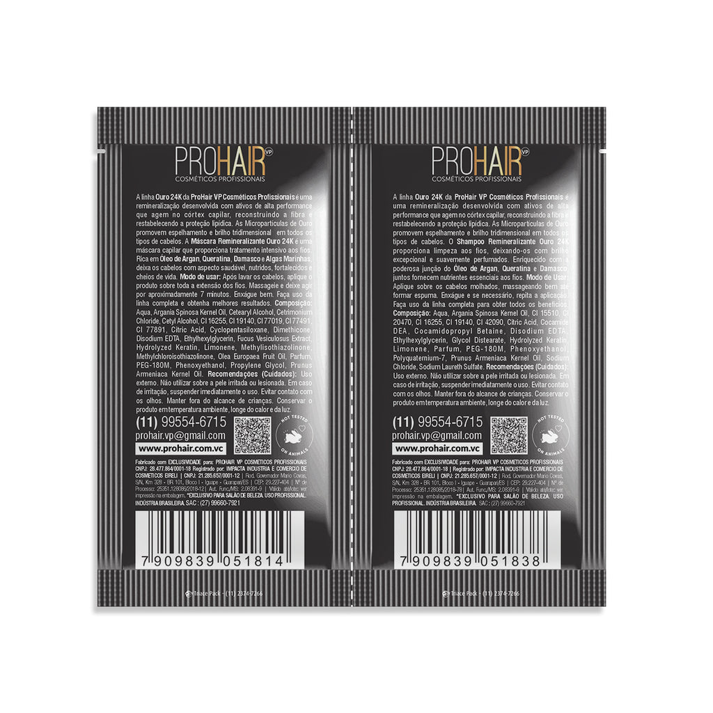 Sachê Ouro 24K - Prohair