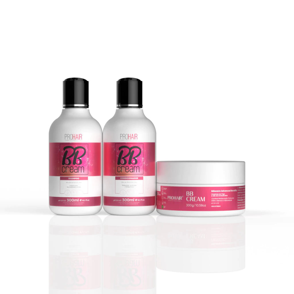 Kit Home Care BB Cream 3 Itens - Prohair