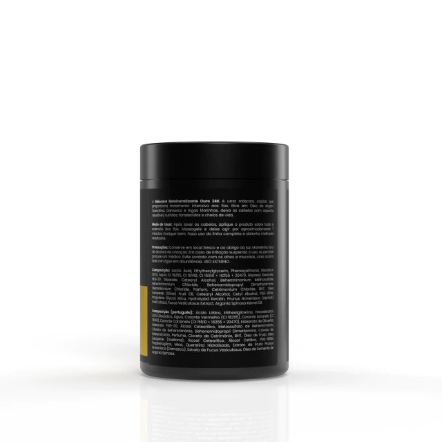 Máscara de Hidratação Ouro 24K 1kg - Prohair