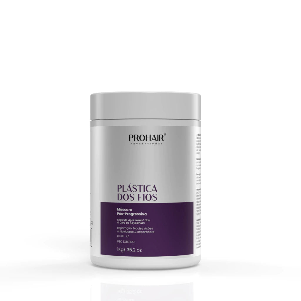 Máscara Pós Progressiva Plástica dos Fios 1kg - Prohair