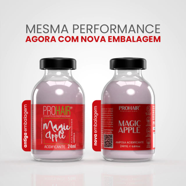 Ampola Acidificante Magic Apple 24mL - Prohair