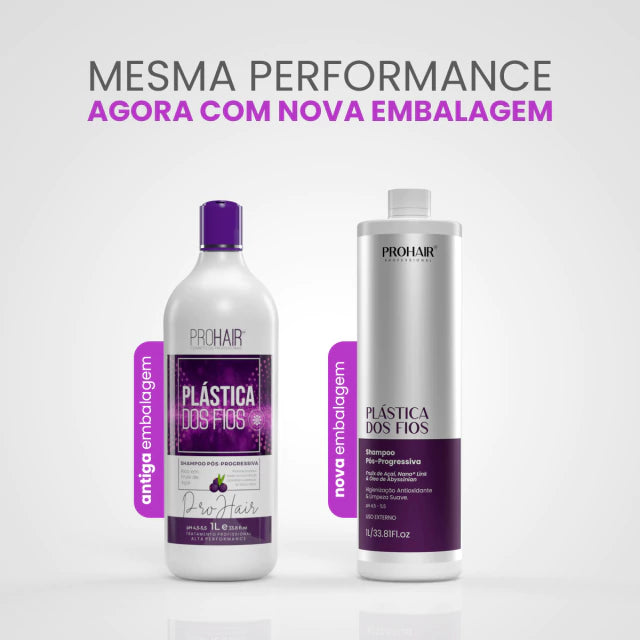 Shampoo Pós Progressiva Plástica dos Fios 1L - Prohair
