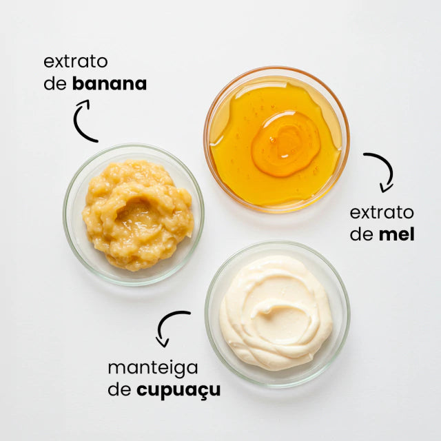Kit Profissional de Nutrição Intensa Banana e Mel Completo - Prohair